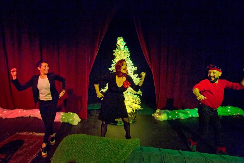 This Way Outta Santaland Julie Nichols Meghan Murphy Mitchell Fain credit Charles Osgood preview