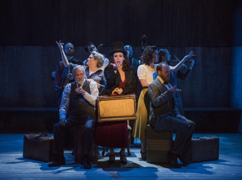 David Darlow, Cindy Gold, Catherine LeFrere, Kiah Stern, Andrew White. Photo by Michael Brosilow