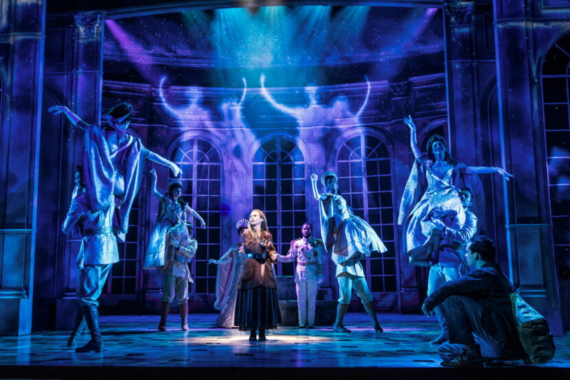3   Lila Coogan (Anya) and the company of the National Tour of ANASTASIA. Photo by Evan Zimmerman, MurphyMade.