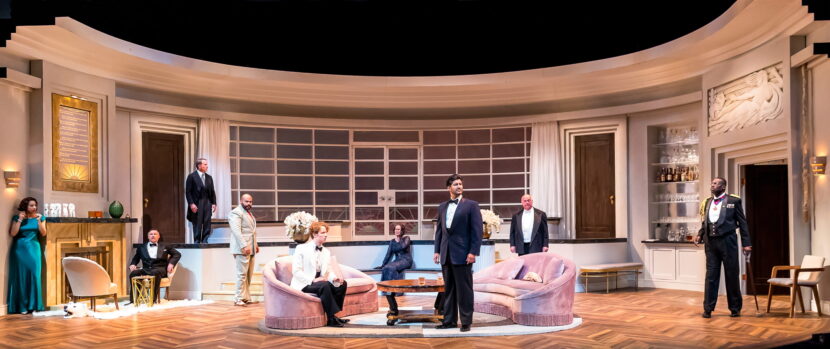 Cast of AND THEN THERE WERE NONE. Brett Beiner Photo