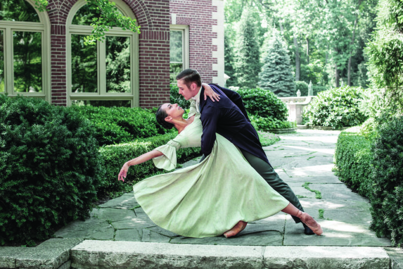 The Joffrey Ballet Jane Eyre Amanda Assucena Greig Matthews Photo by Cheryl Mann