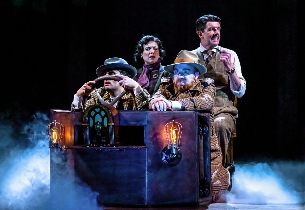 Zuhdi Boueri Caitlin Gallogly Tom Detrinis Gavin Lee. Photo by Brett Beiner