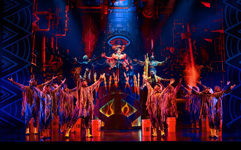 THE WIZ No Bad News. Melody Betts as Evillene Photo by Jeremy Daniel