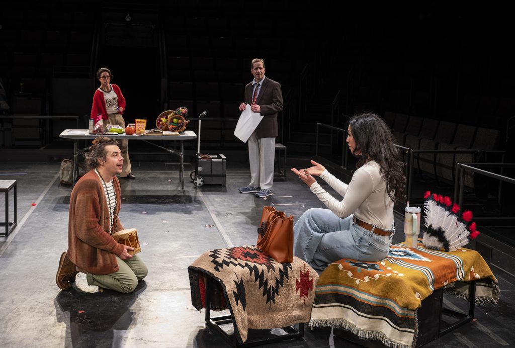 The Thanksgiving Play 2. Photo by Michael Brosilow