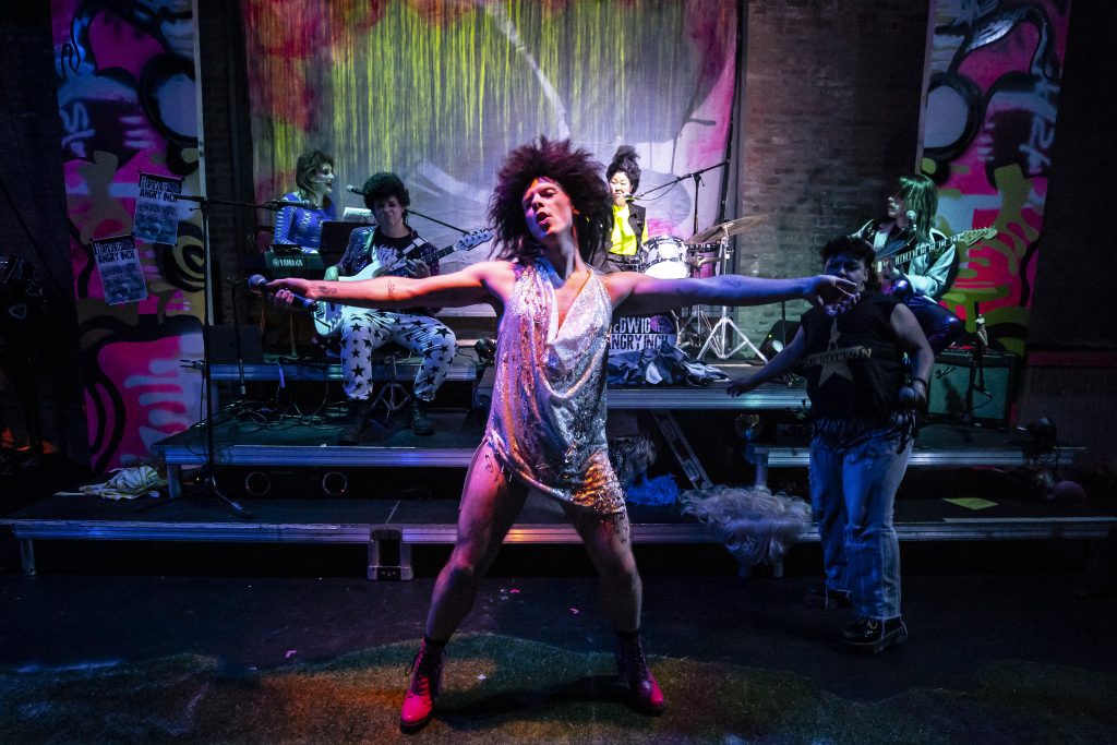 Tyler Anthony Smith as Hedwig Photo by Liz Lauren